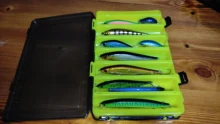 Tackle-Box Bait-Hooks Fishing-Lure BEARKING Double-Sided Compartments Professional