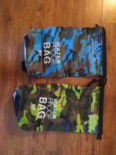 IKSNAIL 2L/5L/10L al aire libre seco bolsa seca impermeable saco flotar bucear plegable bolsas para Rafting en el río océano mochila