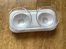 Cat-Bowls Raised-Stand Cats-Dogs-Feeders Pet-Food Pet-Supplies Non-Slip with 