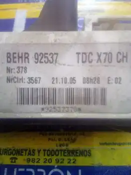 

TDCX70CH Command Heating/Air Conditioning Renault Master Ii Ph. 2 Doka/pr. Fgst *