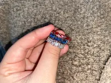 ZAKOL-Anillo de boda de circonia cúbica para mujer, colgante Multicolor, Circonia cúbica, Zirconia, circonita, zirconita, circón, piedra en forma de T, fiesta, FSRP252