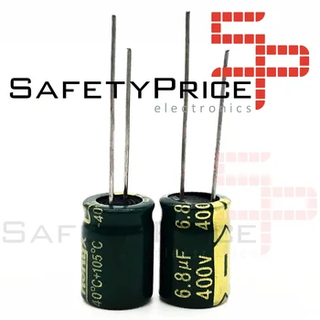 

5x electrolytic capacitor 6.8uF 400v LOW ESR 105 ° C 10x13mm