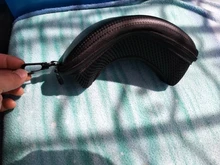 Funda protectora de gafas para esquiar en la nieve (sin gafas), Estuche Duro con cremallera