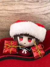 15cm muñeca de peluche de Anime llavero Danganronpa V3 Dangan Ronpa Oma Kokichi Komaeda Nagito campanillas Ohm Material llavero de peluche de juguete