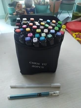 Touchfive-Conjunto de rotuladores de doble punta, set de 30/40/60/80/168 colores, rotuladores de alcohol para dibujo artístico y manga