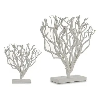 

Tree Gift Decor White Wood (12 x 42 x 44 cm)