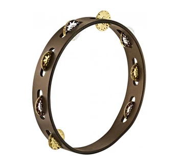 

Ta1vm-wb tambourine 10 ", 1 row of bells, Brown, Meinl