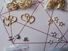 Colgante de aleación de zinc de estrella antigua Vintage, 60 uds., adecuado para pulsera, collar, accesorios de joyería de metal 6567