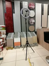 Ring-Light Tripod Makeup Youtube Video Photo-Studio Led Selfie Photography Usb-Dimmable