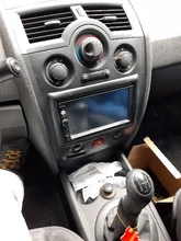 2 Din auto Radio de Audio Fascia apto para Renault Megane 2 II 2002, 2003, 2004, 2005 - 2009 estéreo Marco de Panel de Dash de instalación