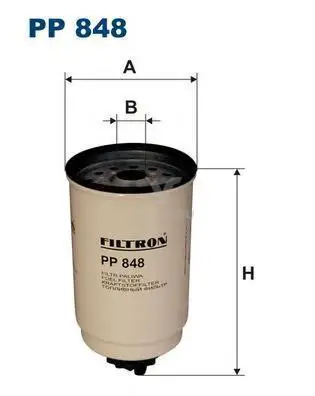 FILTRON PP 848 Фильтр топливный FORD TRANSIT 2.5D-00