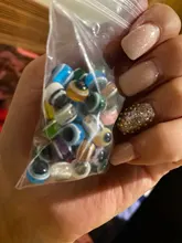 50 unids/lote ojo de pez pesca perlas 6mm 8mm mixto Color luminoso Carolina DEL plataformas impuestos plataformas pesca cuentas DIY Kit de Bass pesca