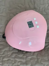 Secador de uñas portátil de 54W, lámpara UV LED de 30/60/90s, con temporizador, Cable USB, para uso doméstico, herramienta de lámpara de uñas de Gel UV