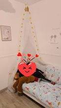 Mosquitera con estrellas gratis, carpa colgante para cama de bebé, dosel de cuna, cortinas de tul para dormitorio, casa de juegos, tienda para habitación de niños