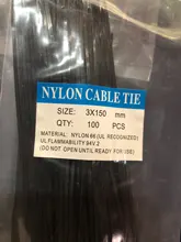 Juego de cables de nailon de autosujeción, conjunto de tirantes de plástico, 3x300, 3x100, 4x150, MRO, suministro Industrial, sujetadores y Cable de Hardware, 200 Uds.