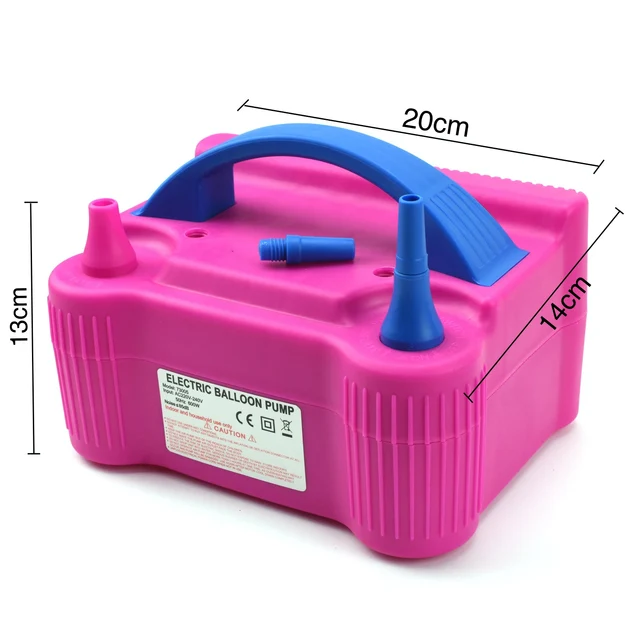 Pompa Elettrica Per Palloncini - 600W, Doppio Ugello, 2 Modalit&agrave;, Per Feste E Compleanni, Con Accessori
