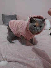 Cat Jacket Costume Yorkshire-Clothing Kitten Winter Warm for Small Medium Dogs Chihuahua