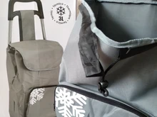 Carro de la compra con bolsillo frigorífico, gran capacidad, aislamiento térmico, práctico, calidad, resistente, ligero, ruedas