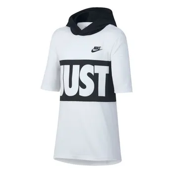 

Children’s Short Sleeve T-Shirt Nike B Nsw Tee Hoodie SS Jdi Band White Black