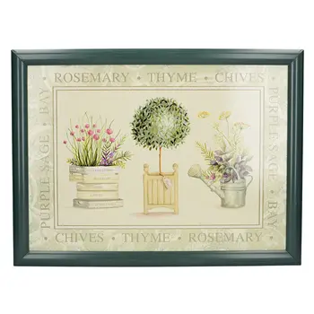 

Tray with pillow topiary 44x34 cm