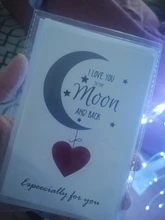 Tarjeta de felicitación de amor creativa para pareja, sobre para el Día de San Valentín, tarjeta de felicitación para novia, tarjeta de cumpleaños, 1 Uds.