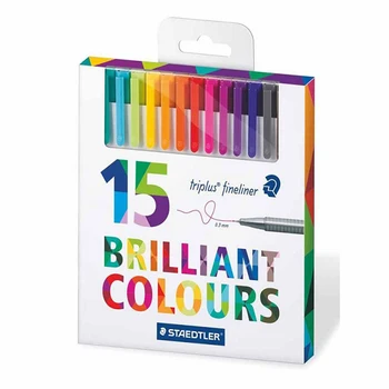 

Set of capillary handles Staedtler triplus Neart, disposable, 15 color