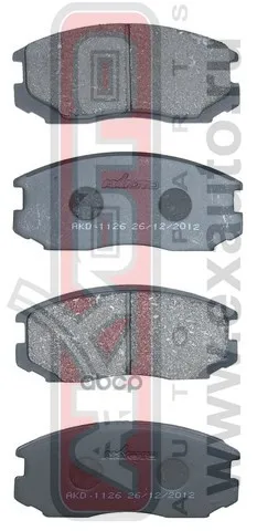 Disc Brake pads Front AKYOTO art. AKD-1126