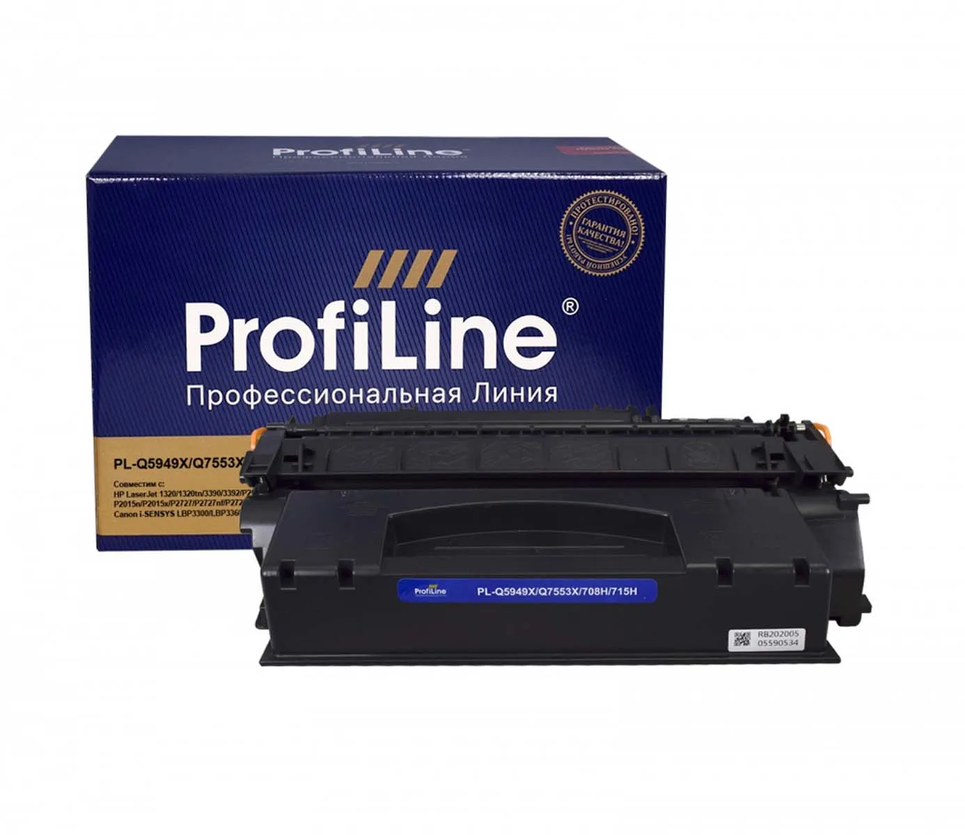 Картридж Q5949X/Q7553X/708H/715H (№49X) для HP LaserJet 1320 P2015 M2727nf 7K ProfiLine | Компьютеры и офис