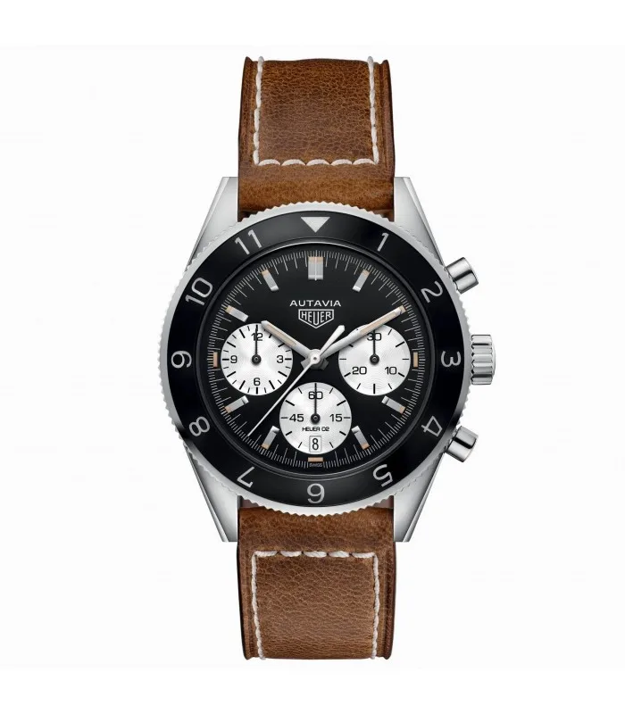 Часы TAG HEUER CALIBRE HEUER HERITAGE 02 хронограф CBE2110.FC8226