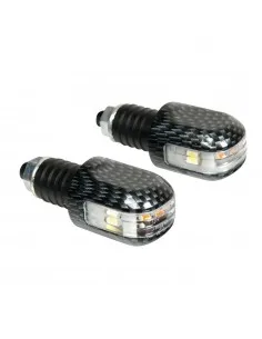 

Stabilizer handlebar with LED light 3 function CARBON
