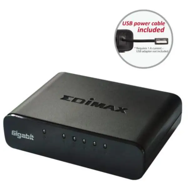 Переключатель Edimax ES-5500G V3 5 p 10/100/1000 Мбит/с