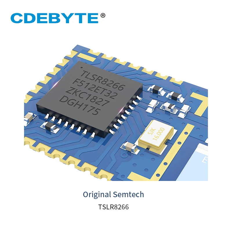 TLSR8266 Bluetooth BLE4.2 UART SMD приемопередатчик E104-BT05 70 м Slave Прозрачная передача низкая мощность беспроводной модуль