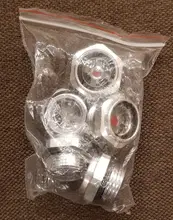 Sight Glass Oil-Level Air-Compressor M27 Aluminum-Alloy Male M33 M30 M24 M20 M22 M10