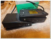 Controlador momentáneo de Pedal, interruptor de pie de alimentación eléctrica, CA 250V 10A 1 NO 1 NC SPDT