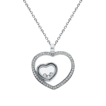 

Silver Pendant with cubic zirconia sunlight sample 925