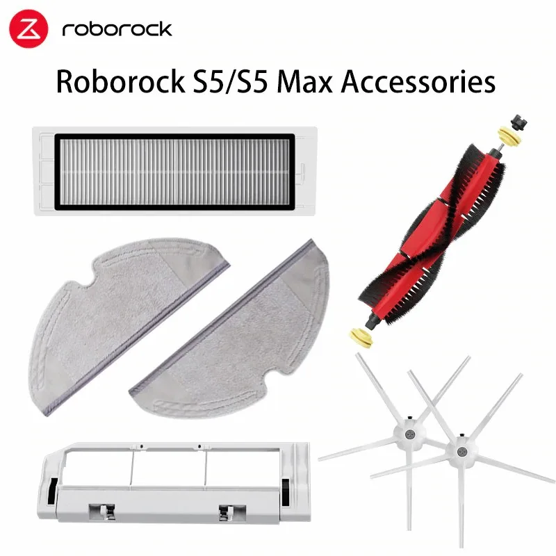 Оригинальные запчасти для вакуумного очистителя Roborock 2 S5 Max очищающего робота