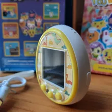 Máquina electrónica de juegos para mascotas, máquina de desarrollo de mascotas Virtual con pantalla a Color, juguete educativo para niños