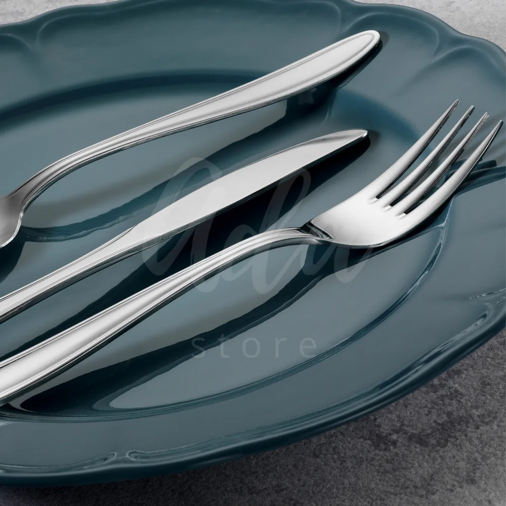 Sultan 6 Person 18pcs Stainless Steel Fork Spoon Knife Set Home Restaurant Kitchen Price Performance Product