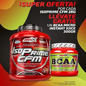 

Amix Isoprime CFM 2 kg fruit forest + Instant Bcaa 300 gr + Mixer