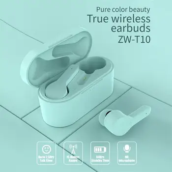 

TWS Wireless Earphones Bluetooth 5.0 Headsets Touch Earbuds Noise Cancelling HIFI Stereo Headphones With Mic For Smartphones