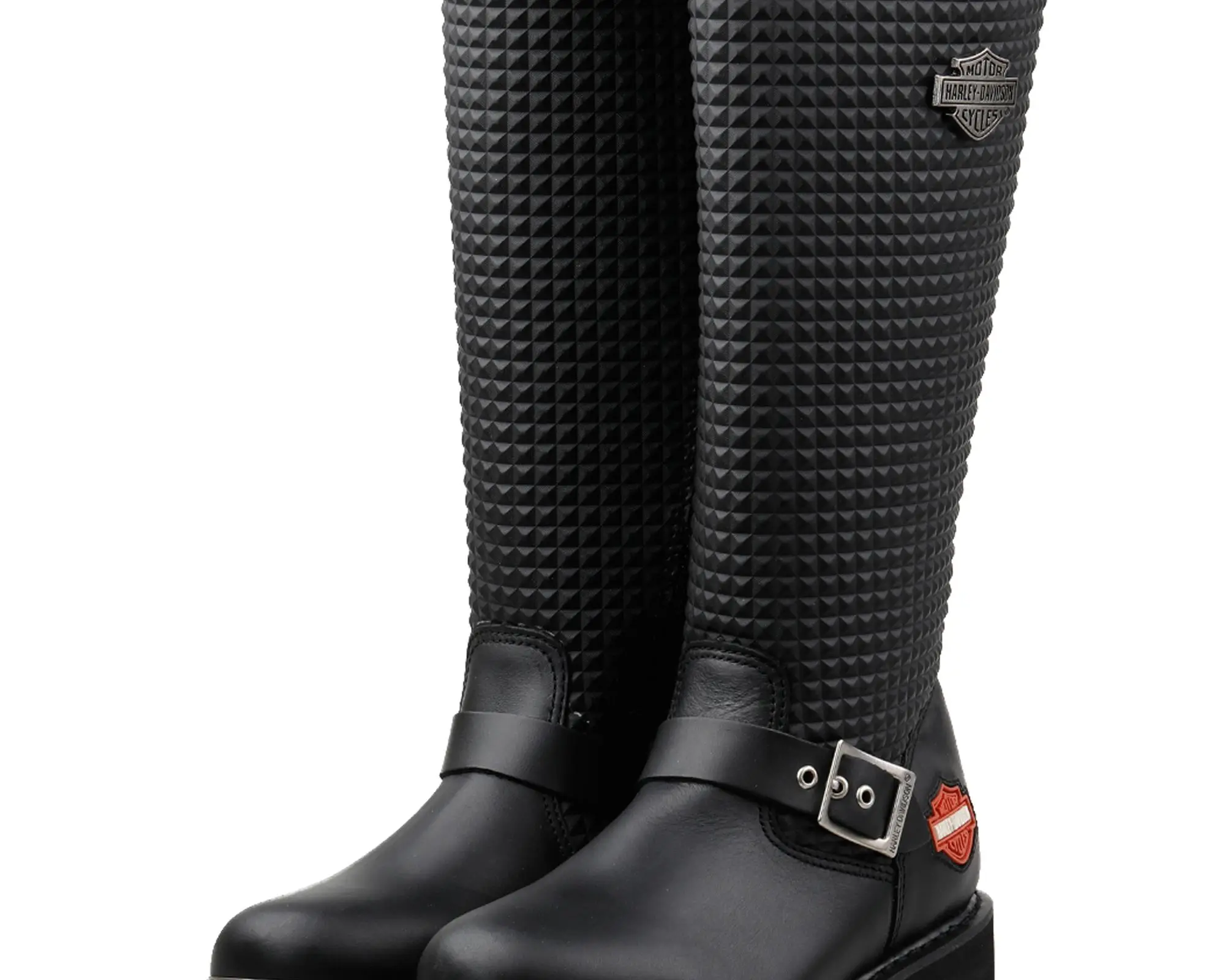 Harley Davidson Botas de piel auténtica para mujer, botines de moto  impermeables de fondo grueso, informales, color negro, originales, ZOE HI,  Invierno|Botas hasta el tobillo| - AliExpress