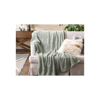 

Soft Warm Coral Fleece Blanket Winter Sheet Bedspread Sofa Plaid Throw 220Gsm 6 Size Light Thin Mechanical Wash Flannel Blankets