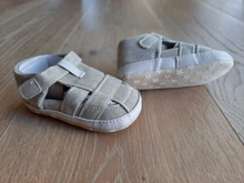 Zapatillas de deporte cuna para recién nacidos, calzado antideslizante informal de lona, suela suave, para primeros pasos