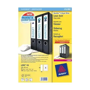 

Labels for Laser recorders 192x61 mmAVERY10.19