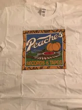 Graphic Tee T-Shirt Tapes Peaches Hipsters Grunge-Style Vintage Fashion Unisex Records
