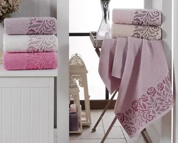 

50x90 cm Hand and Face Towel Sedef 6 Pieces