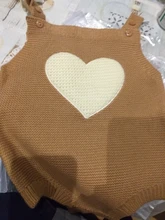 Ropa de primavera y otoño para bebé recién nacido, mono de punto para niño y niña, trajes sin mangas, ropa de estrella de corazón, 2019