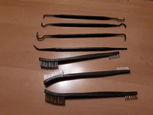 Steel-Wire-Brush Pick-Set Pistol Gun Cleaning-Tool Tactical-Rifle Universal-Gun Nylon