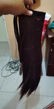 Ponytail-Hairpieces Hair-Extension Drawstring Clip-In XINRAN Synthetic Straight for Women