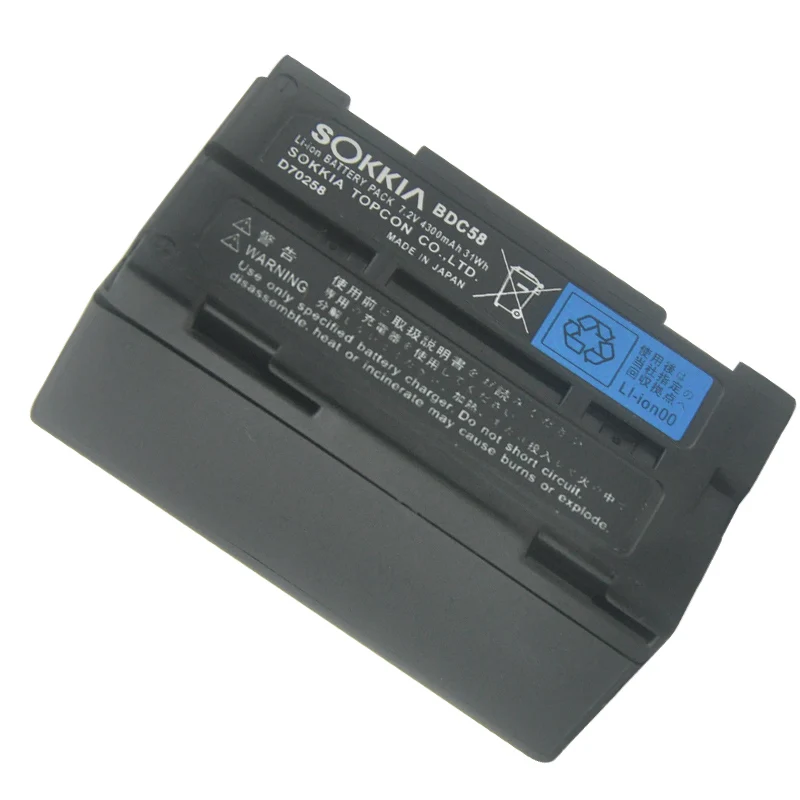 Аккумулятор BDC58 7,2 V/5200 mAh для SOKKIA toвсего станции и gps samsung